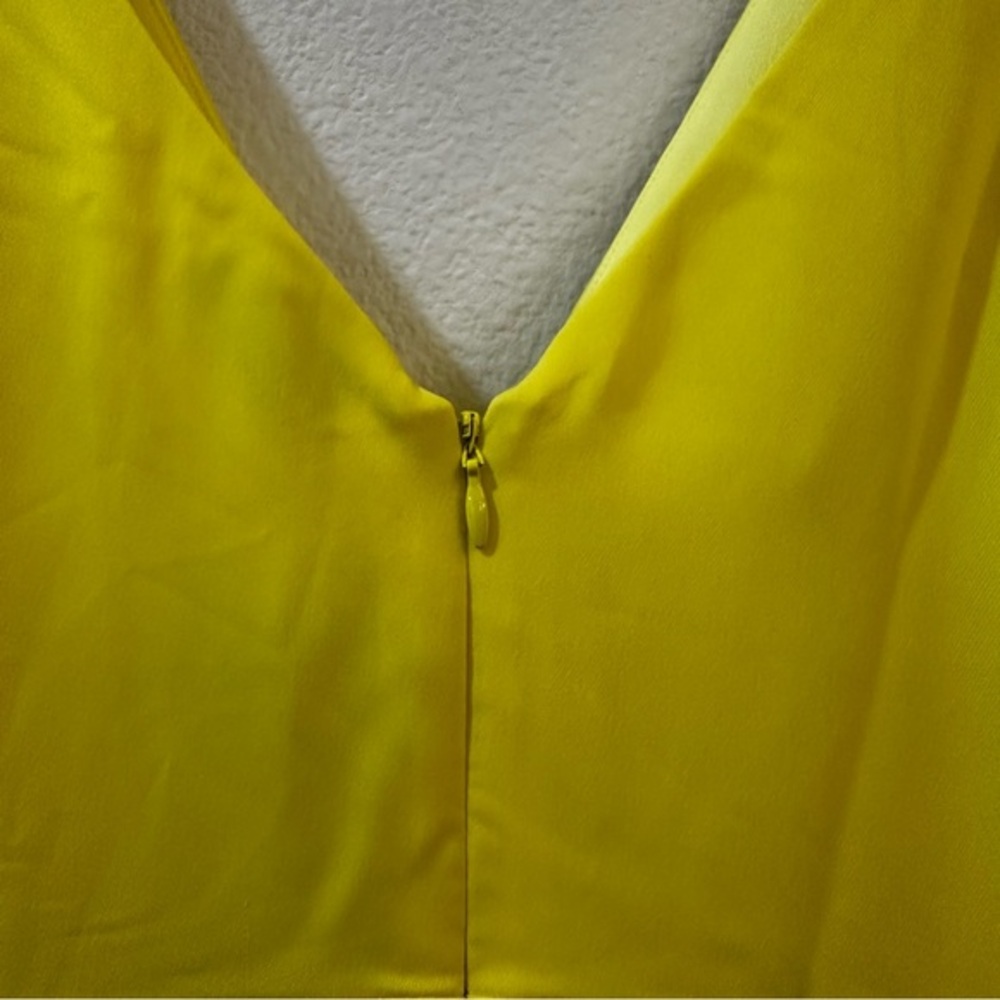 NBD Women's Greta Gown Cut Out Maxi Dress in Yeillow Size Small‎ NWT - Picture 8 of 11